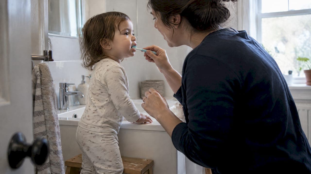 Toddler Tooth Decay: Start With a Rice Sized Smear